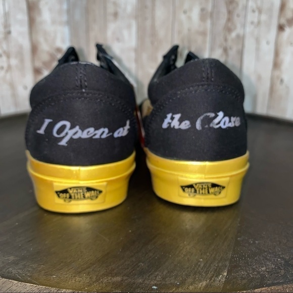 Vans Harry Potter Old Skool Goldensnitch Limited Edition Sneakers Size 6 Women - Picture 7 of 13